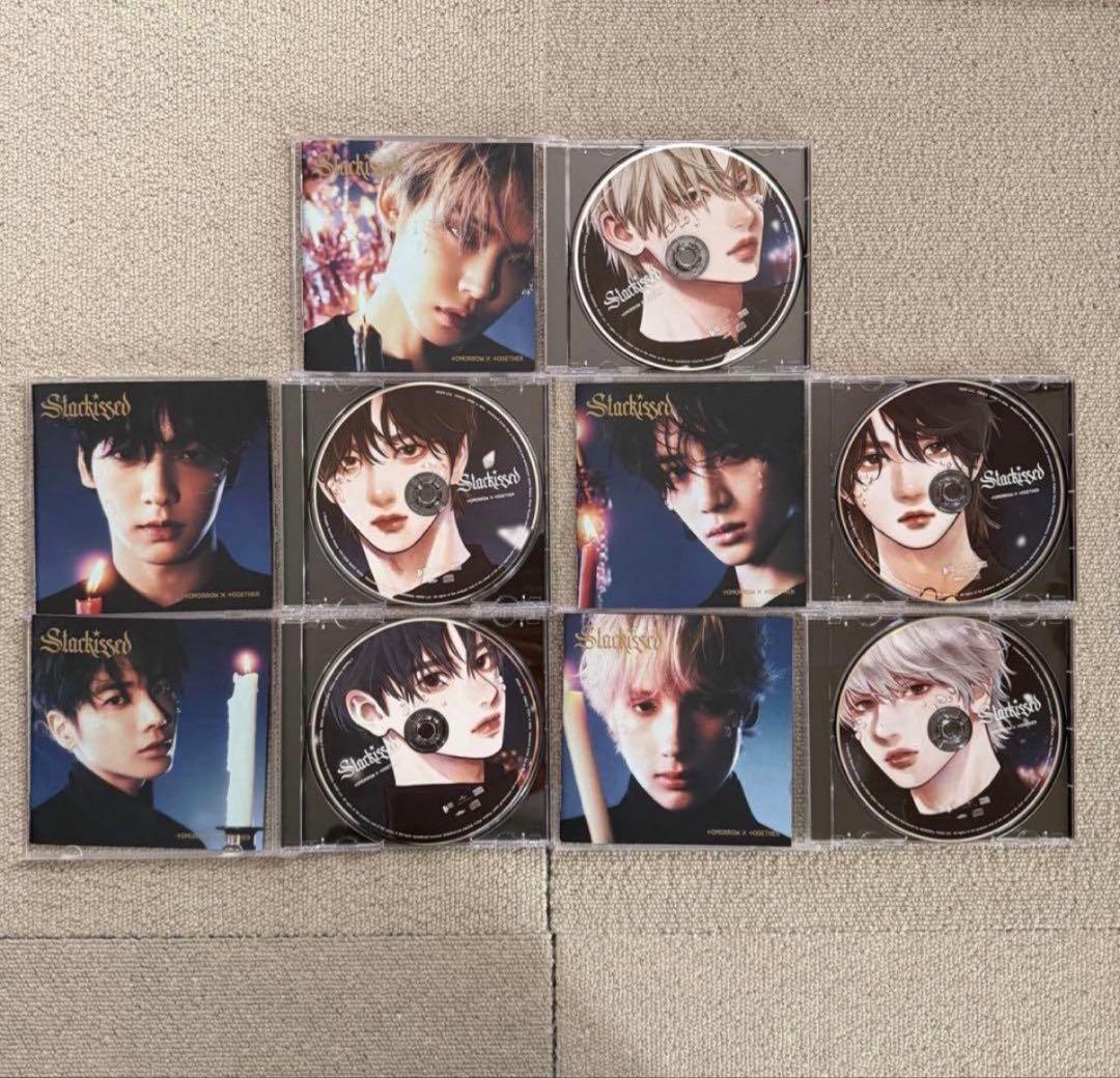 TXT Starkissed日本アルバム ソロジャケット盤 5人全員コンプセット