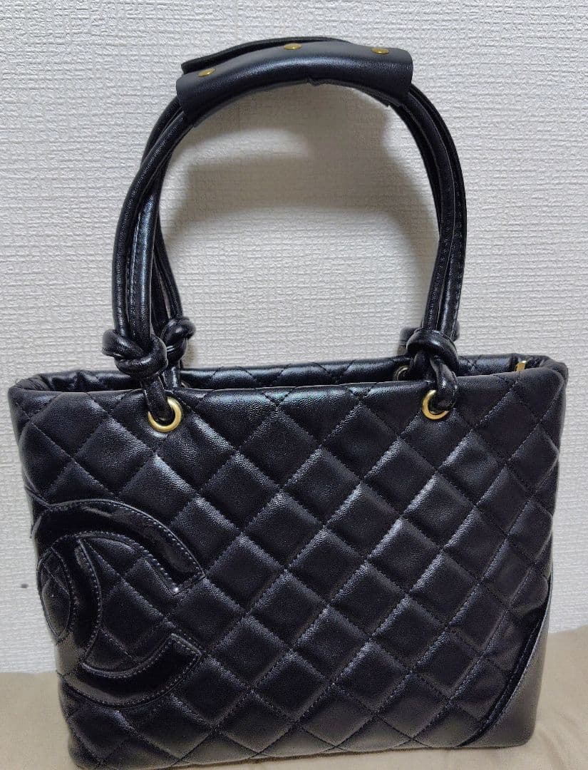 ♡CHANEL♡ 黒 レザートートバッグ キルティング✨美品✨ 楽天市場】【バッグ】CHANEL シャネル コココクーン ナイロン