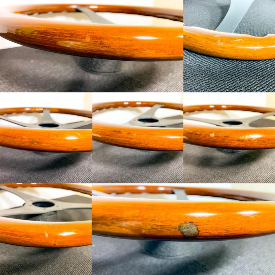 ナルディ 2000タイプ2 ウッドステアリング 36.5φ 新品ホーンボタン付