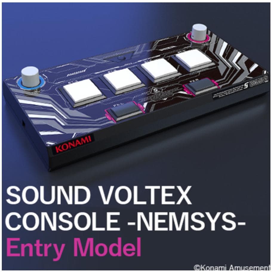 コナミ SOUND VOLTEX CONSOLE - EntryModel Konami SOUND VOLTEX CONSOLE NEMSYS Entry Model Japan NEW | eBay