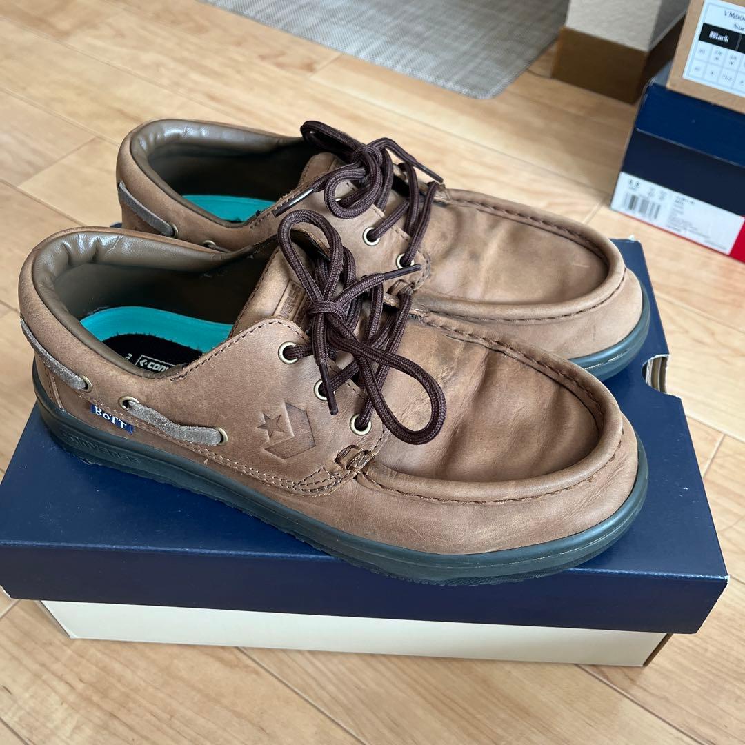 靴 BOTT CONVERSE DECKSTAR SK CONVERSE DECKSTAR SK BoTT + BLACK（コンバース デックスター SK BoTT