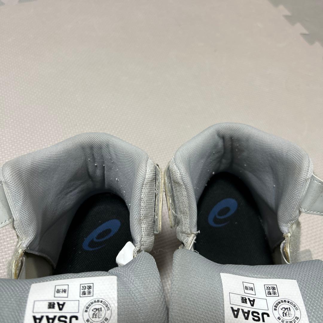 asics 安全靴ウィンジョブCP120 グラシアグレー×ホワイト 26.5cm