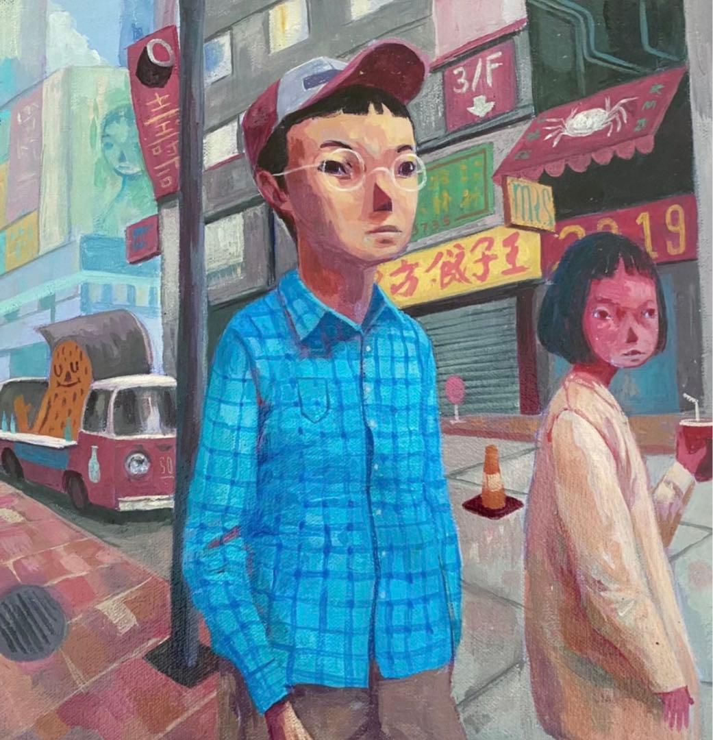 Mark Jeffrey R.santos 原画　一点もの　unique Get lost in the fantasy world painted by Mark jeffrey R. Santos