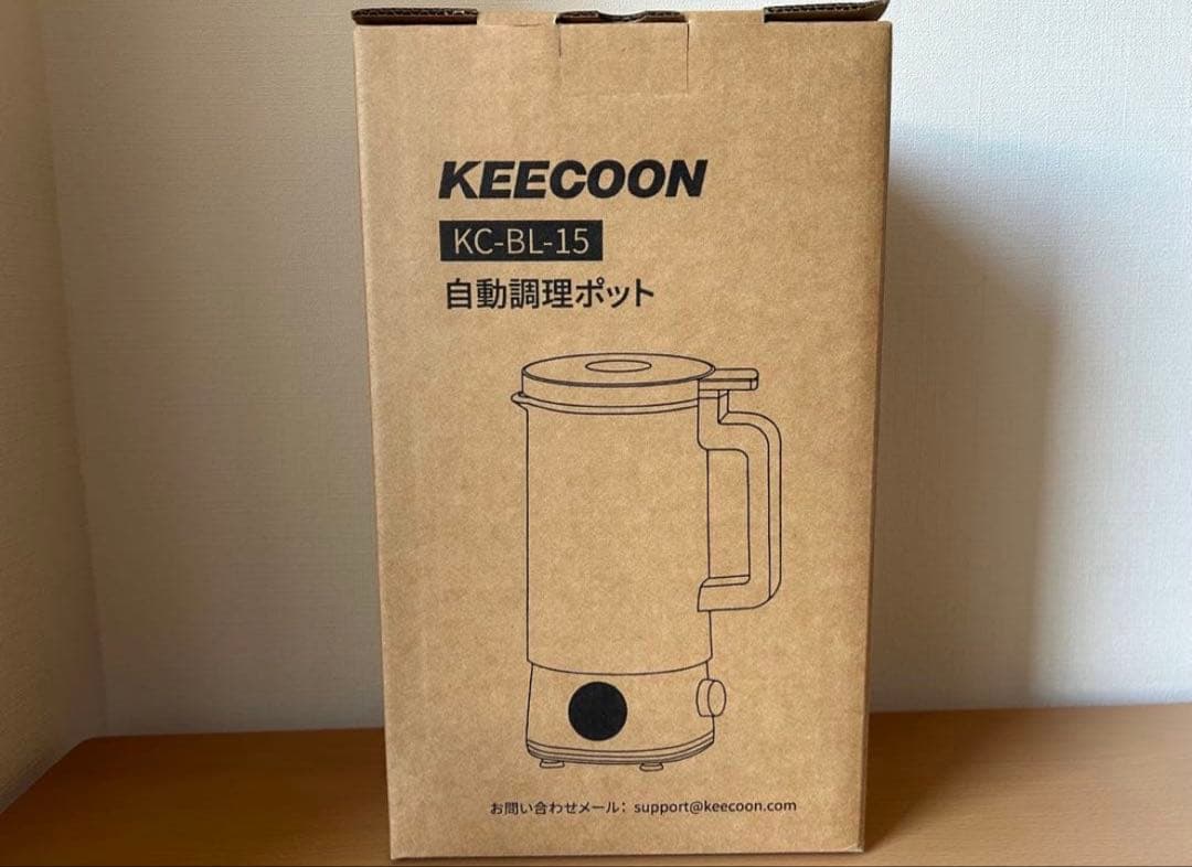 KEECOON 豆乳メーカー KC-BL-15 自動調理1000ml 新品未使用 - メルカリ