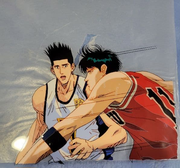 値下 セル画+ 直筆 カラー 指示書付 仙道彰 陵南 流川楓 湘北