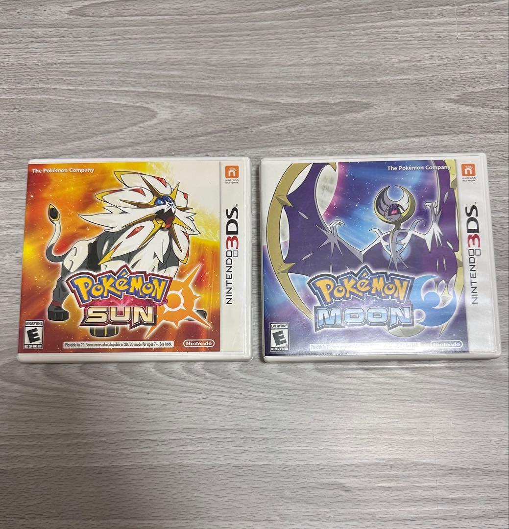 ポケモン サン・ムーンセット 北米版 3DS 任天堂（Nintendo） [北米版]Pokemon Sun ポケットモンスター サン