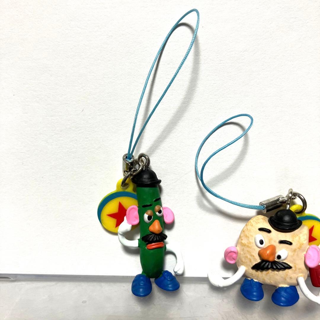 貴重】トイ・ストーリー ポテトヘッド 七変化ストラップ 2個セット