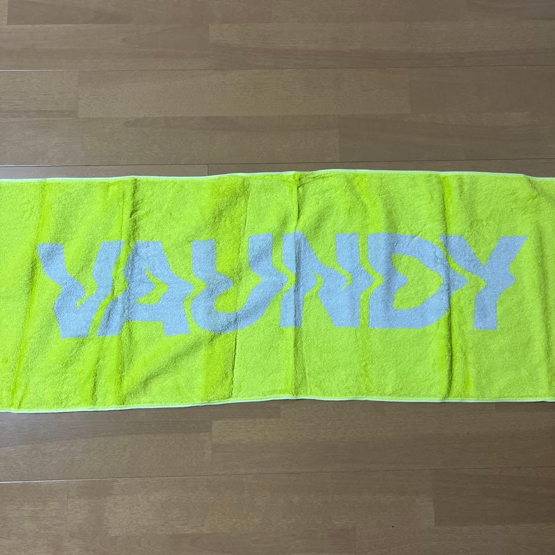 VAUNDY タオル 蛍光イエロー 武道館限定 - メルカリ