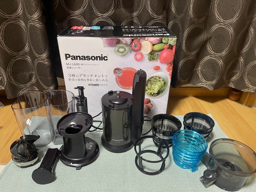 限定値下げ！Panasonic MJ-L600 ジューサー・ミキサー 概要 低速ジューサー MJ-L600 | ミキサー・ジューサー | Panasonic
