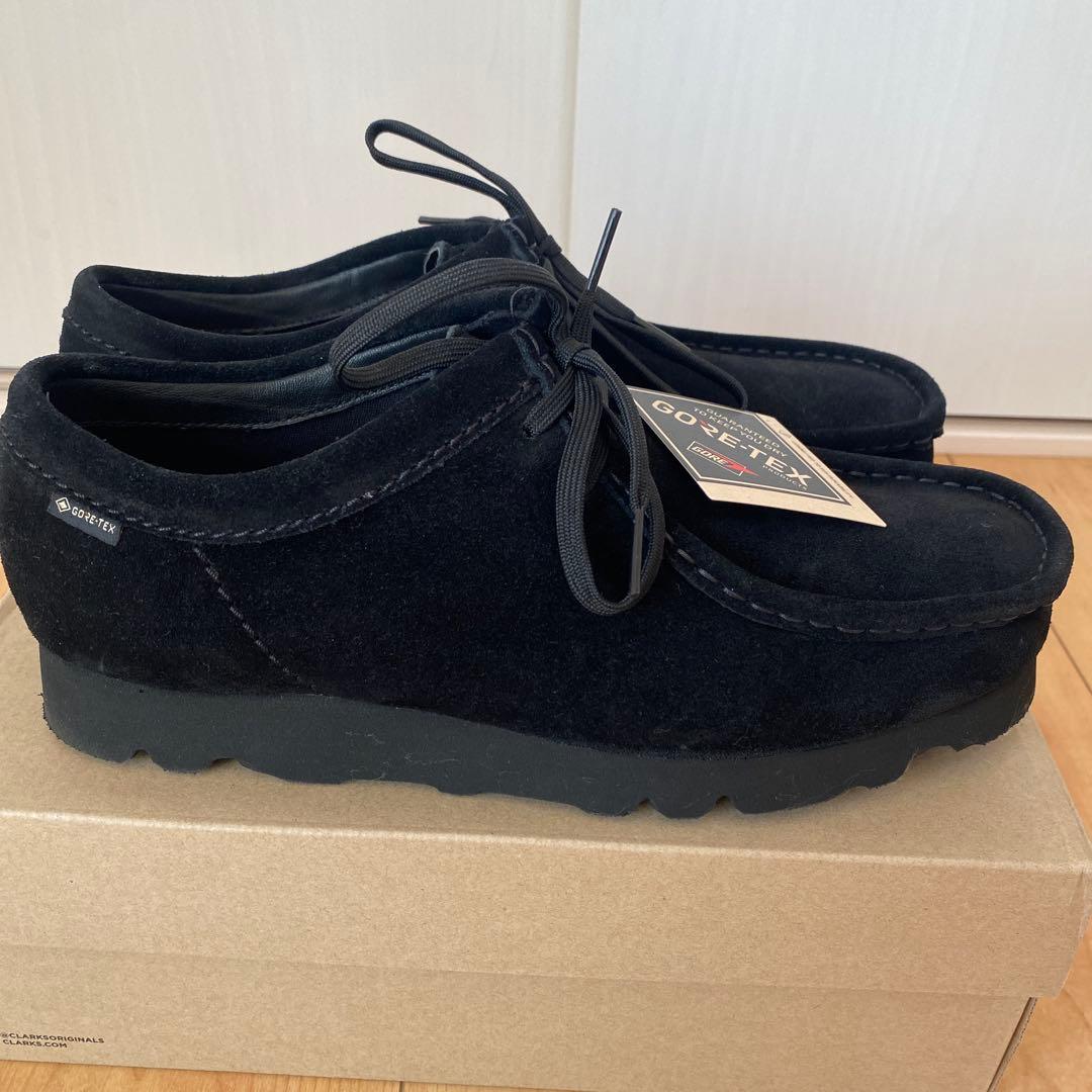 ★大人気★クラークスワラビー【GORETEX】黒　26.5cm