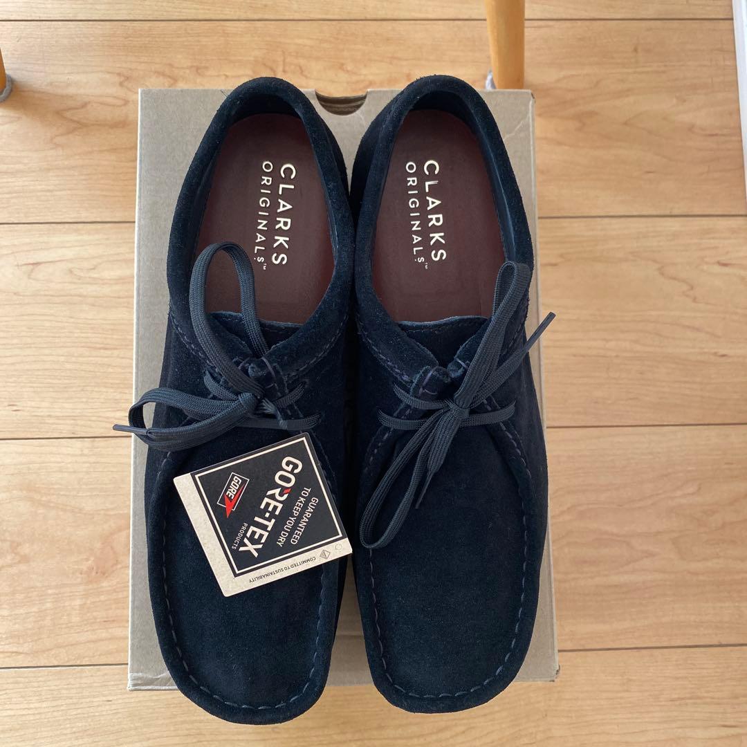 ★大人気★クラークスワラビー【GORETEX】黒　26.5cm