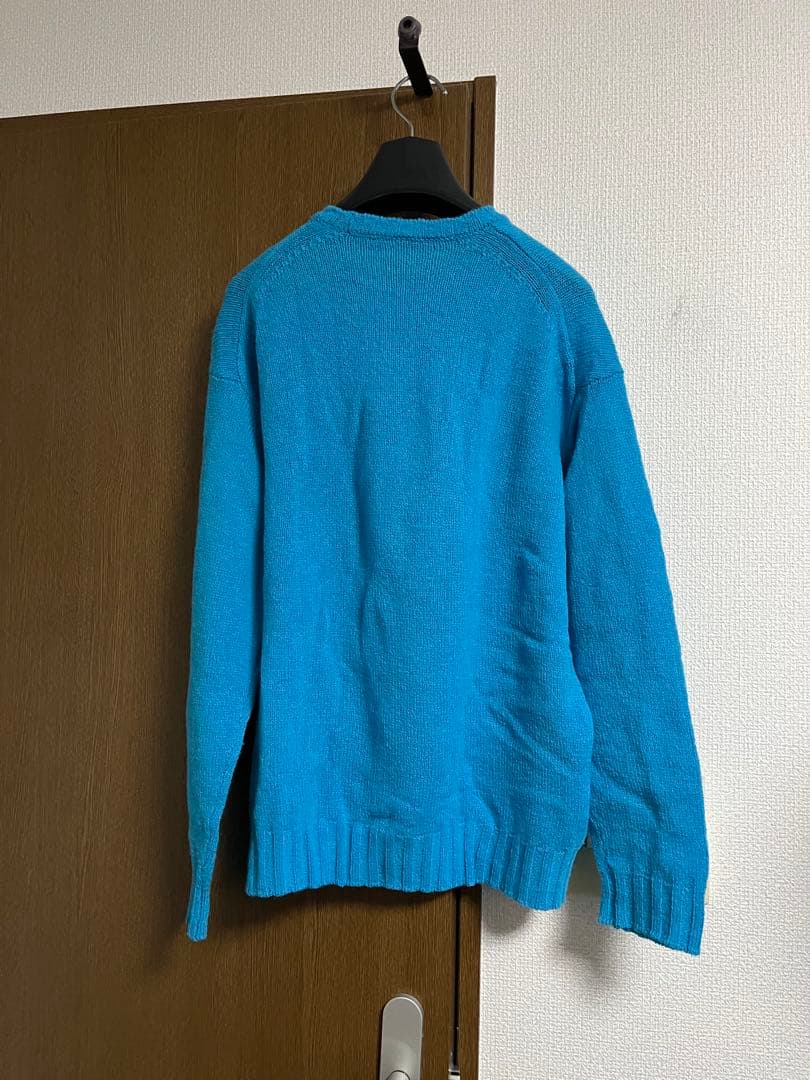 auralee23awSHETLAND WOOL CASHMERE KNIT3 - トップス新しい