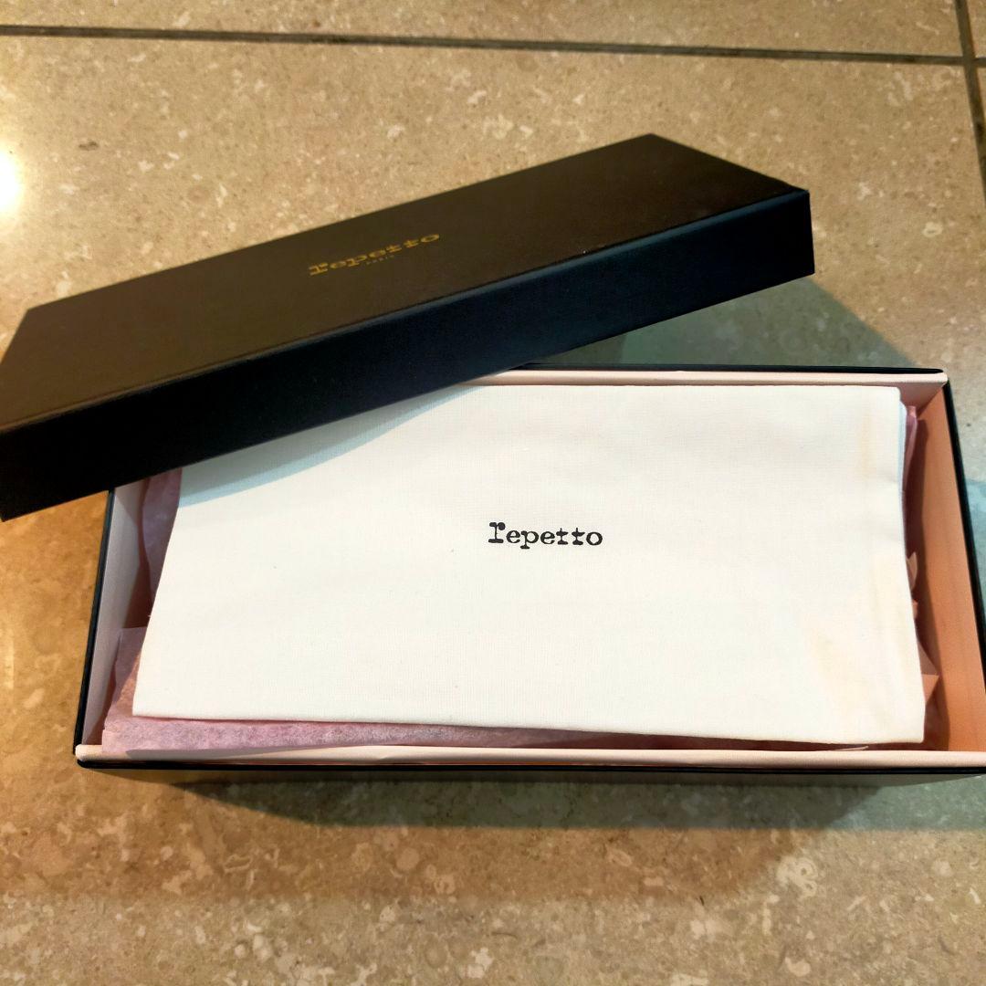 【新品・未使用】 レペット グリッター フラットシューズ 37(23.5cm)