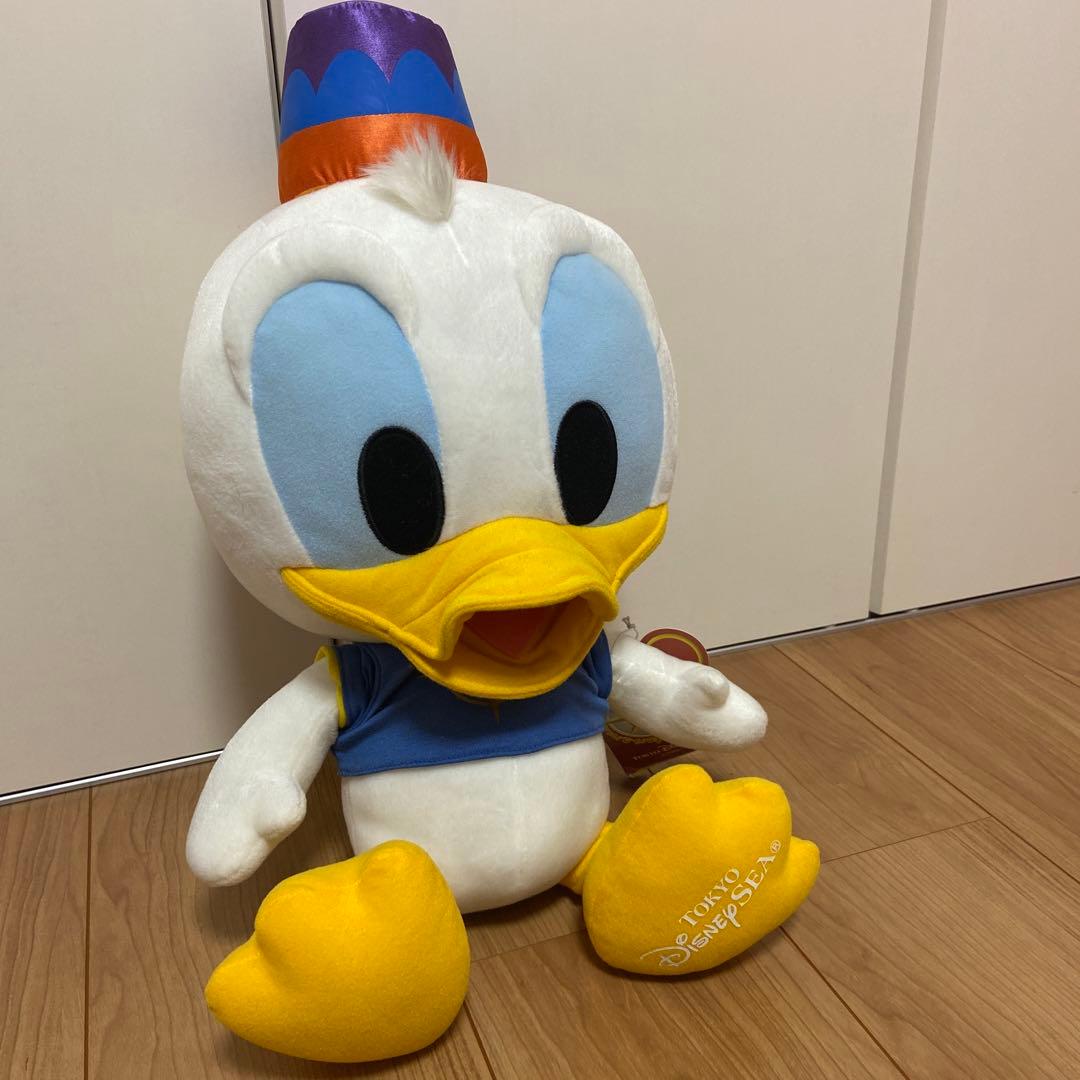 ドナルドダック ぬいぐるみ 東京ディズニーシー 公式品 5周年記念品