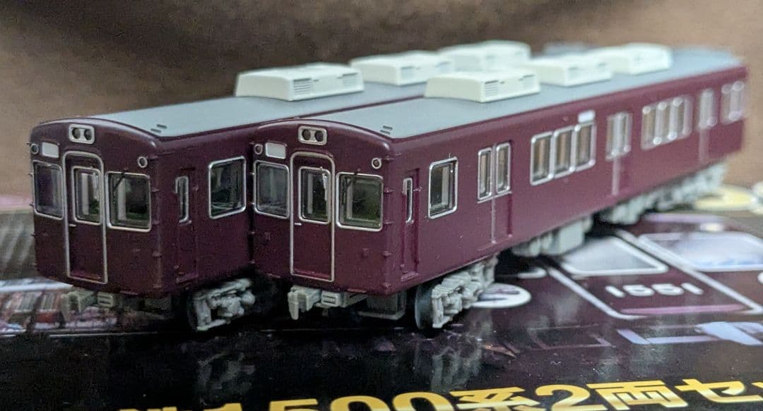 鉄道コレクション 能勢電鉄1500系 マルーン塗装 鉄コレ 阪急2100系