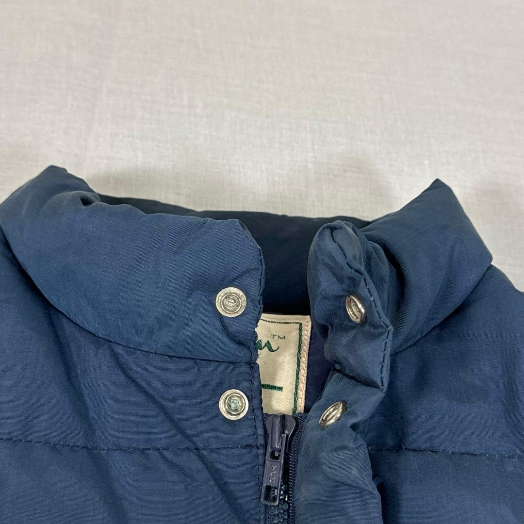 超希少 70年代 筆記体タグ LLBean Goose Down ダウンベスト - メルカリ