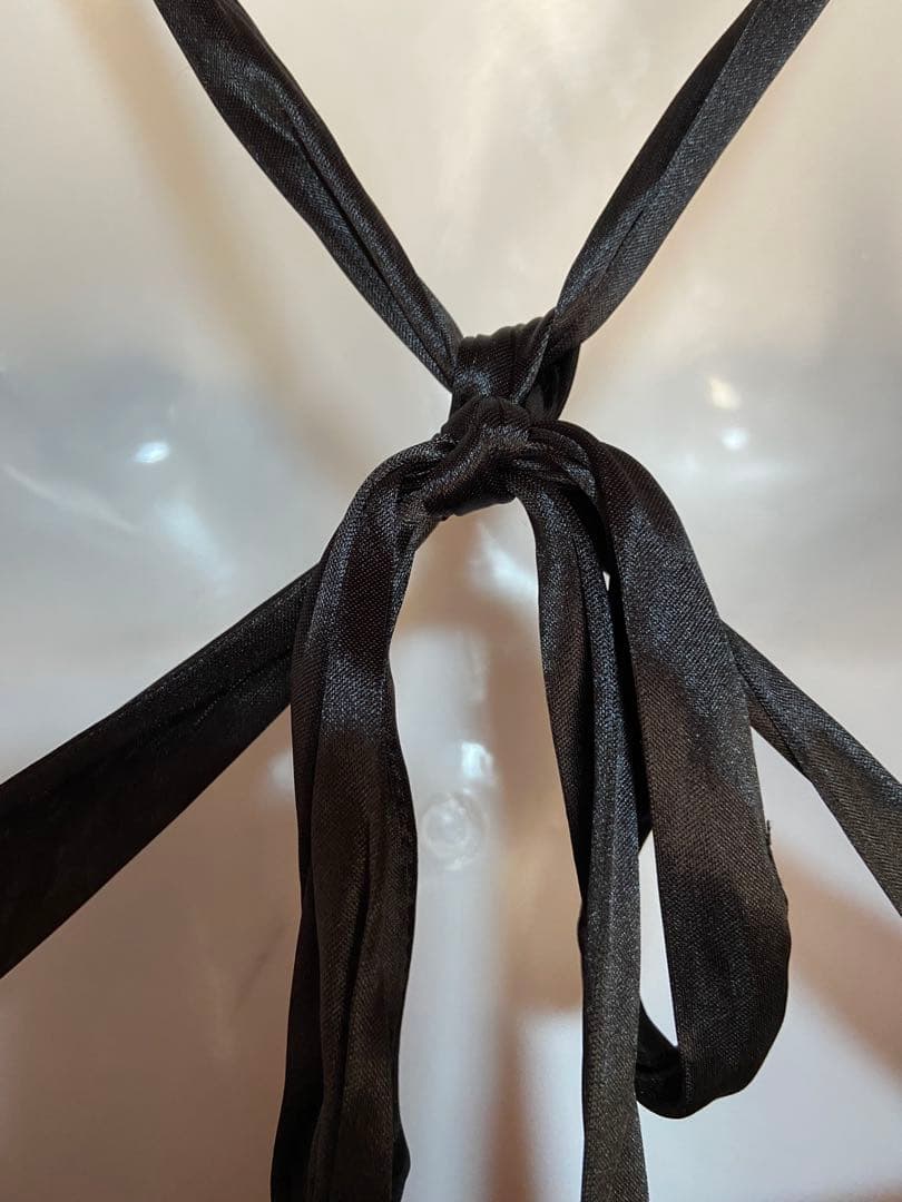 ★レア★　グラマラスジェーン　ストライプ胸元フリルキャミ　ピンク×黒　平成ギャル