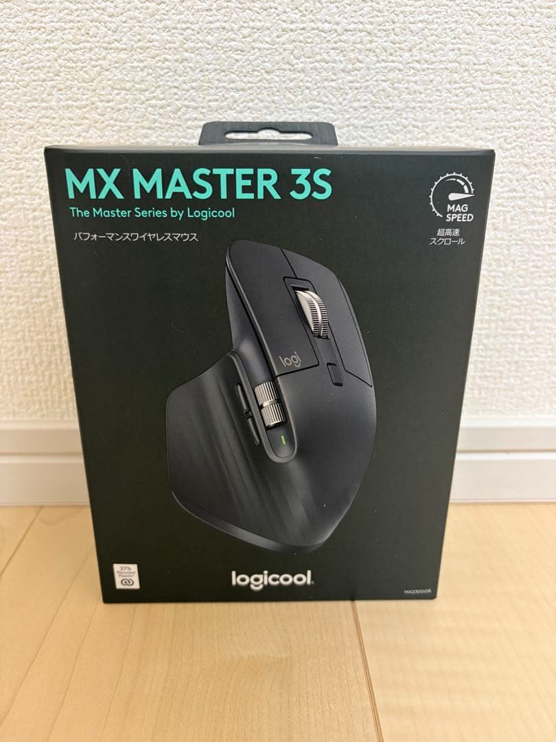【新品未開封】Logicool MX MASTER 3S ブラック Amazon.co.jp: ロジクール MX MASTER3s アドバンスド ワイヤレス