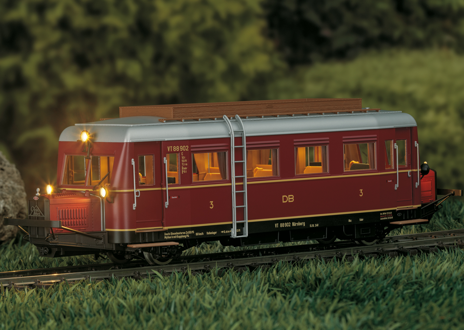 ガリさん専用 メルクリン 39978 HO レールバス VT98.9 ガリさん専用