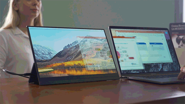 超軽量・世界最薄クラス！感動的な映像美のモバイルディスプレイ