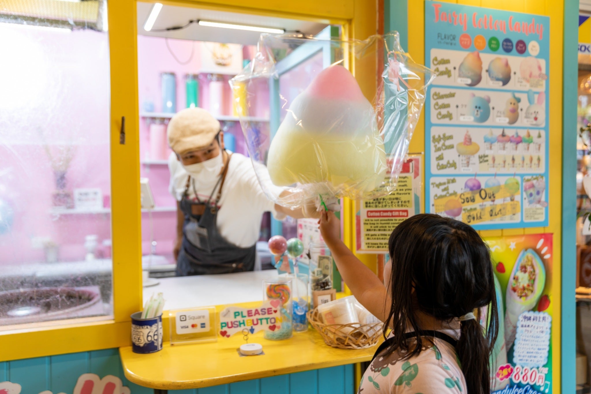 アメリカンビレッジの人気なわたあめ店】自宅でお店体験ができる