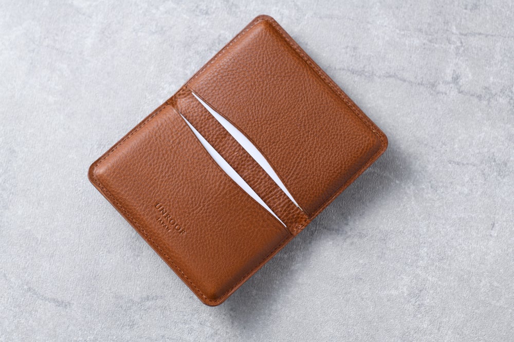 本革名刺入れ／イタリアンレザー：グリーン – Makuake STORE