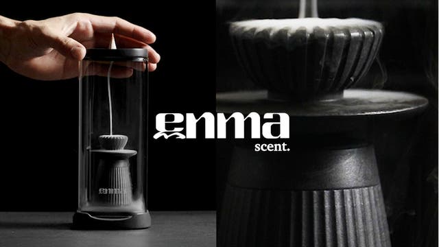 煙が落ちる】新感覚のお香体験｜摩訶不思議なお香たて「煙摩 -enma