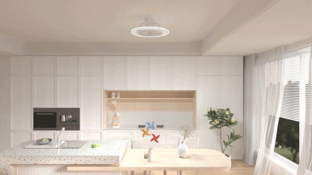 照明+送風+空気循環！機能性と外観美を追求するシーリングファンライト