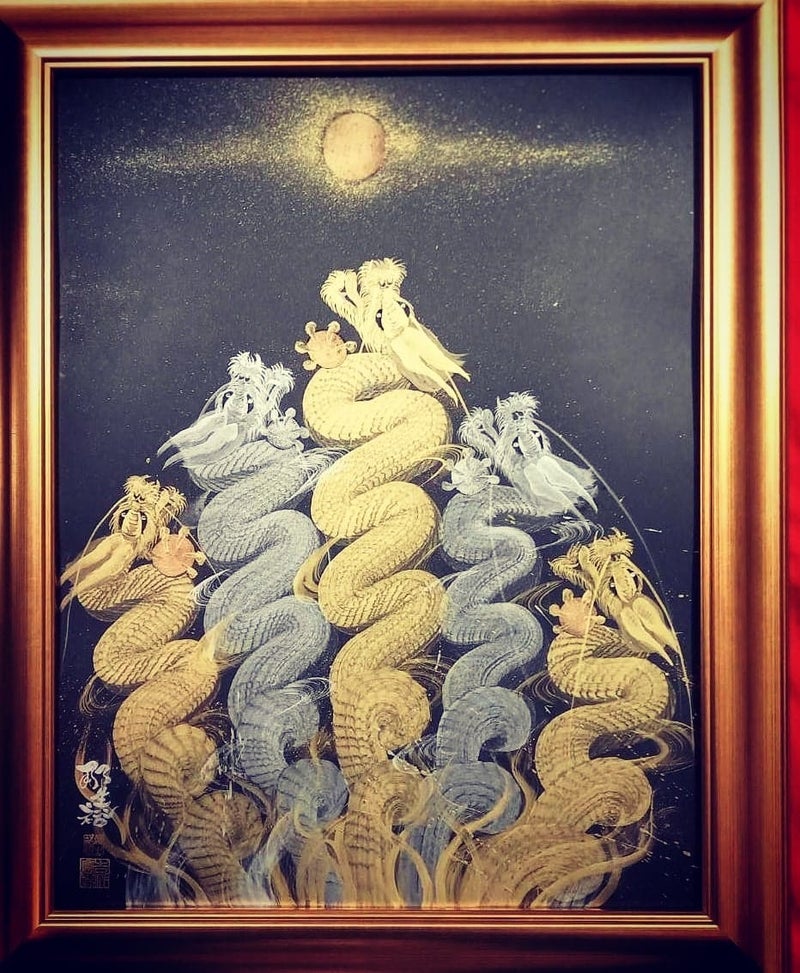 幸運の証・奇跡のお守り】世界でひとつの縁起物『堀田一筆龍