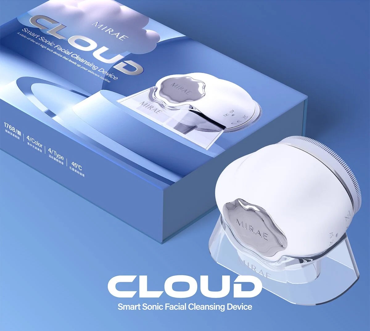 1分洗顔で潤い肌】LED美容ライト搭載音波洗顔ブラシでわたし史上最高の