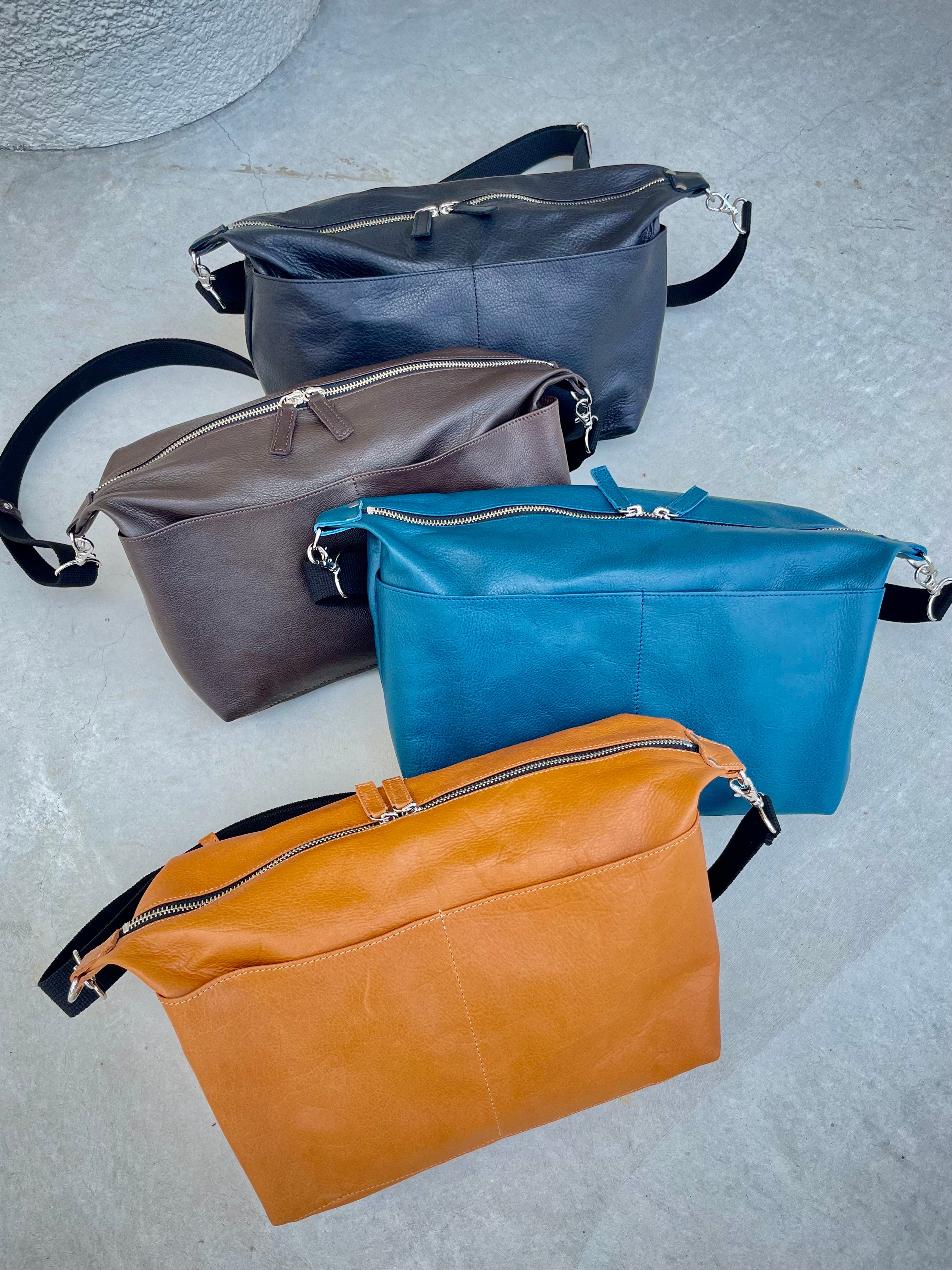 デッドストック革を愛着の湧くモノへ。軽くて柔らか！くたっと感が