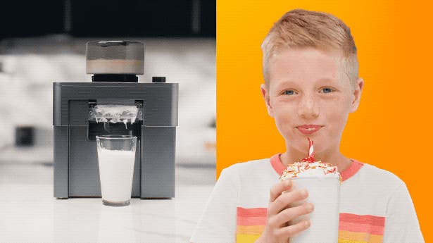 無限アレンジ×15食感で、毎日が新発見。急速凍結フローズンマシン