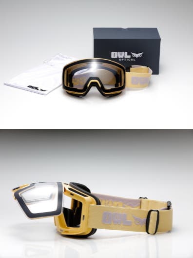 もう曇りで悩まない！ワンタッチ換気できるゴーグルOwl Optical Vent