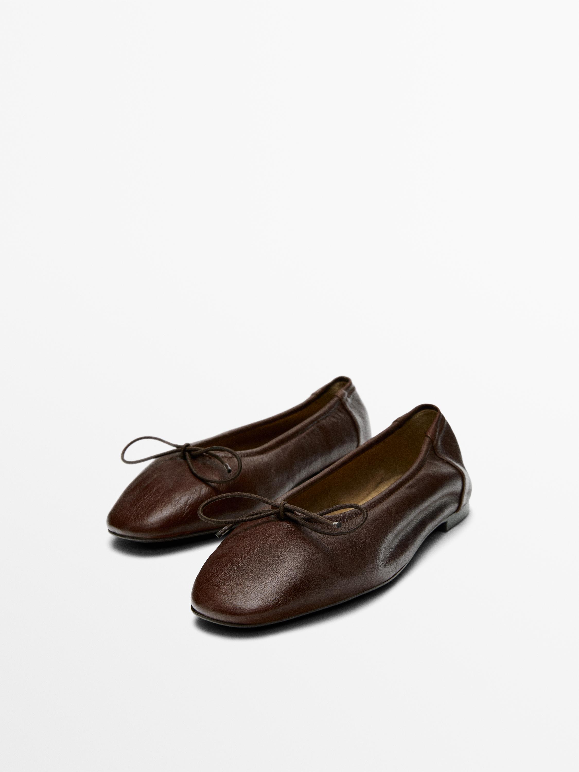 Women's Ballet Flats - Massimo Dutti - CA