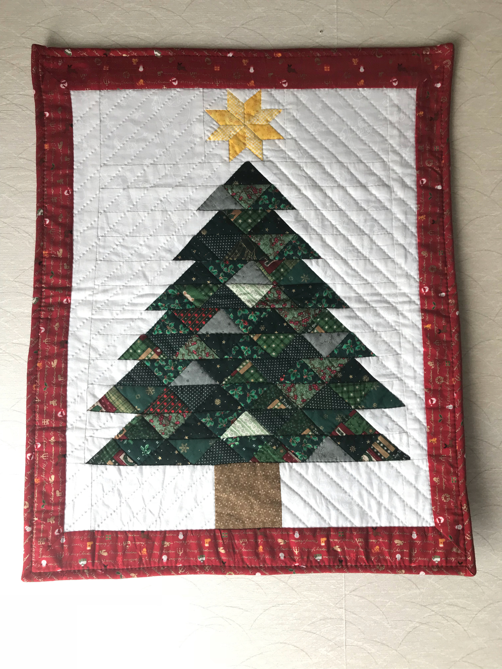 パッチワーク クリスマスタペストリー - KATHY4210'S GALLERY | minne