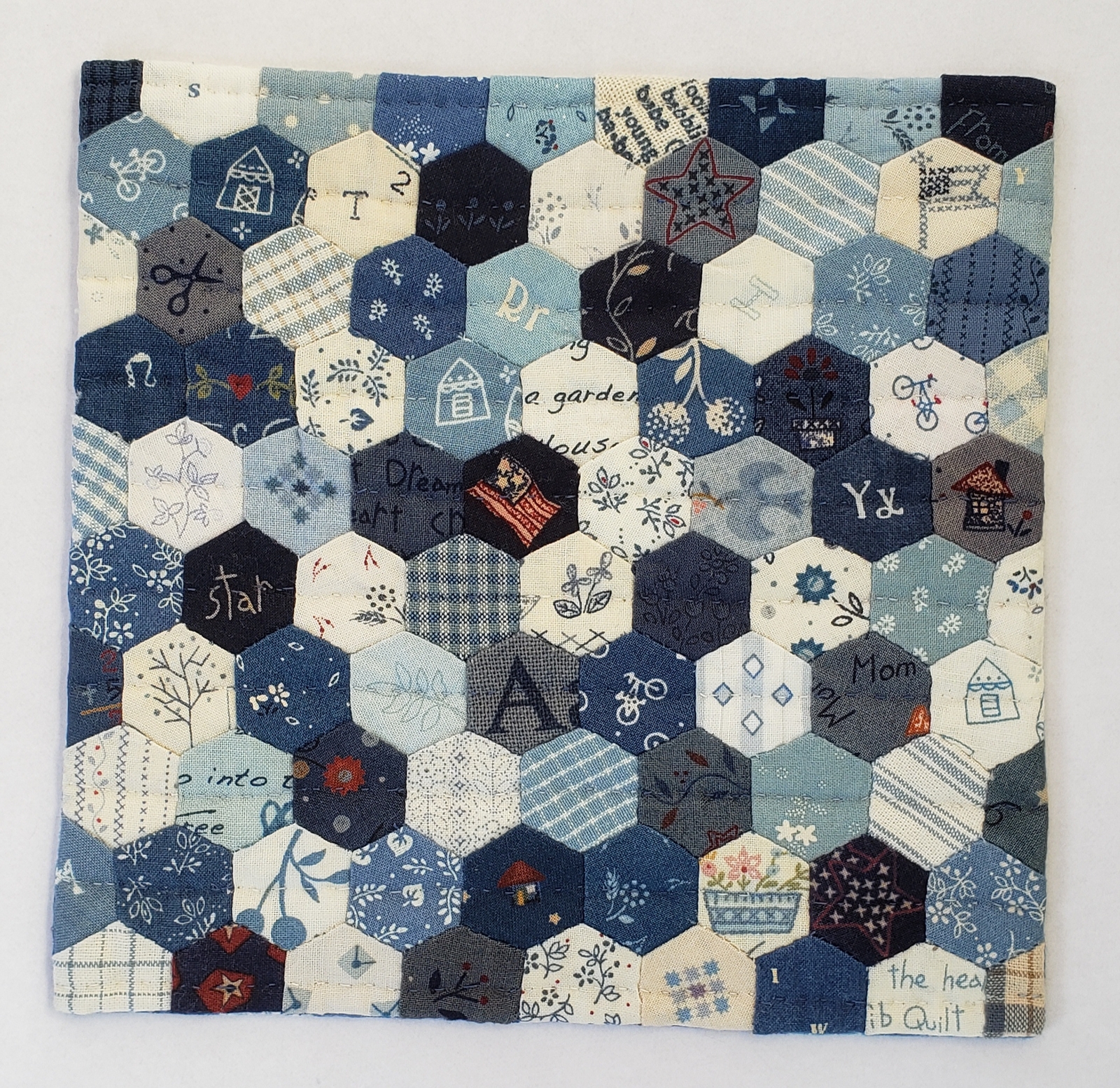 パッチワークキルト ヘキサゴン - KEY-TO-JOY'S GALLERY | minne byGMO