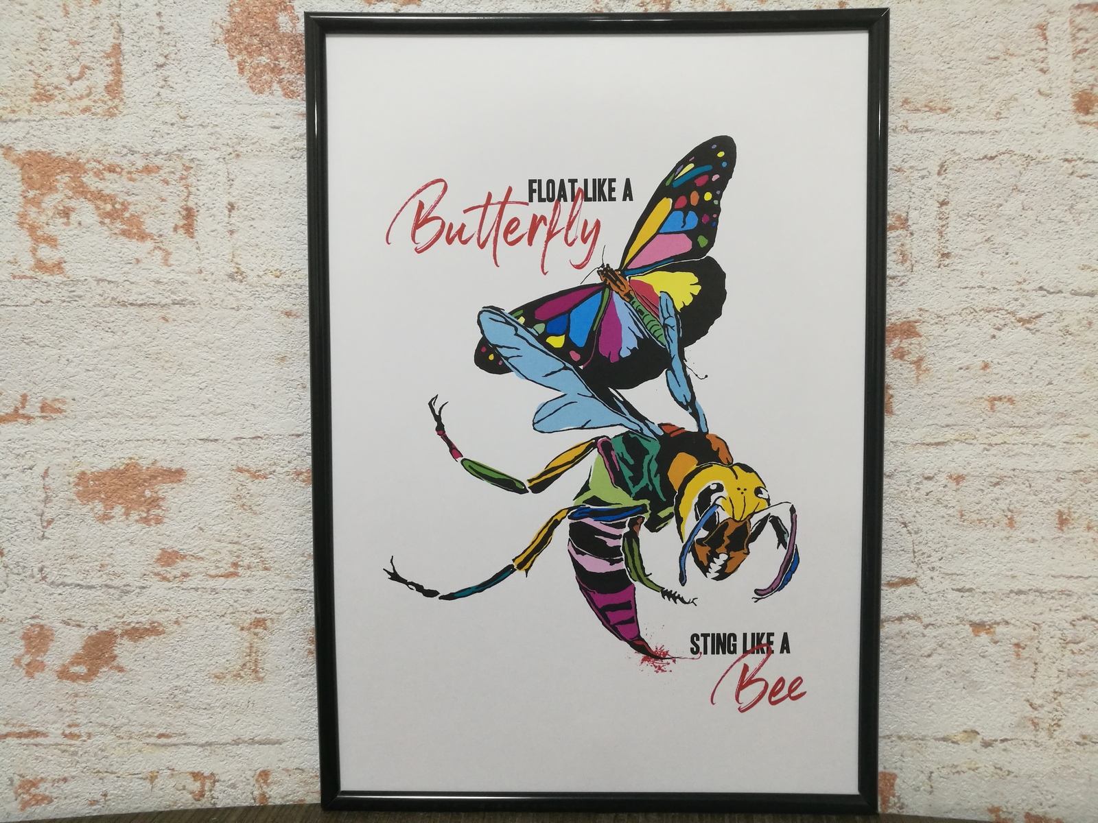 アートポスター 蜂と蝶 - F.A.M DESIGN SHOP | minne byGMOペパボ 国内