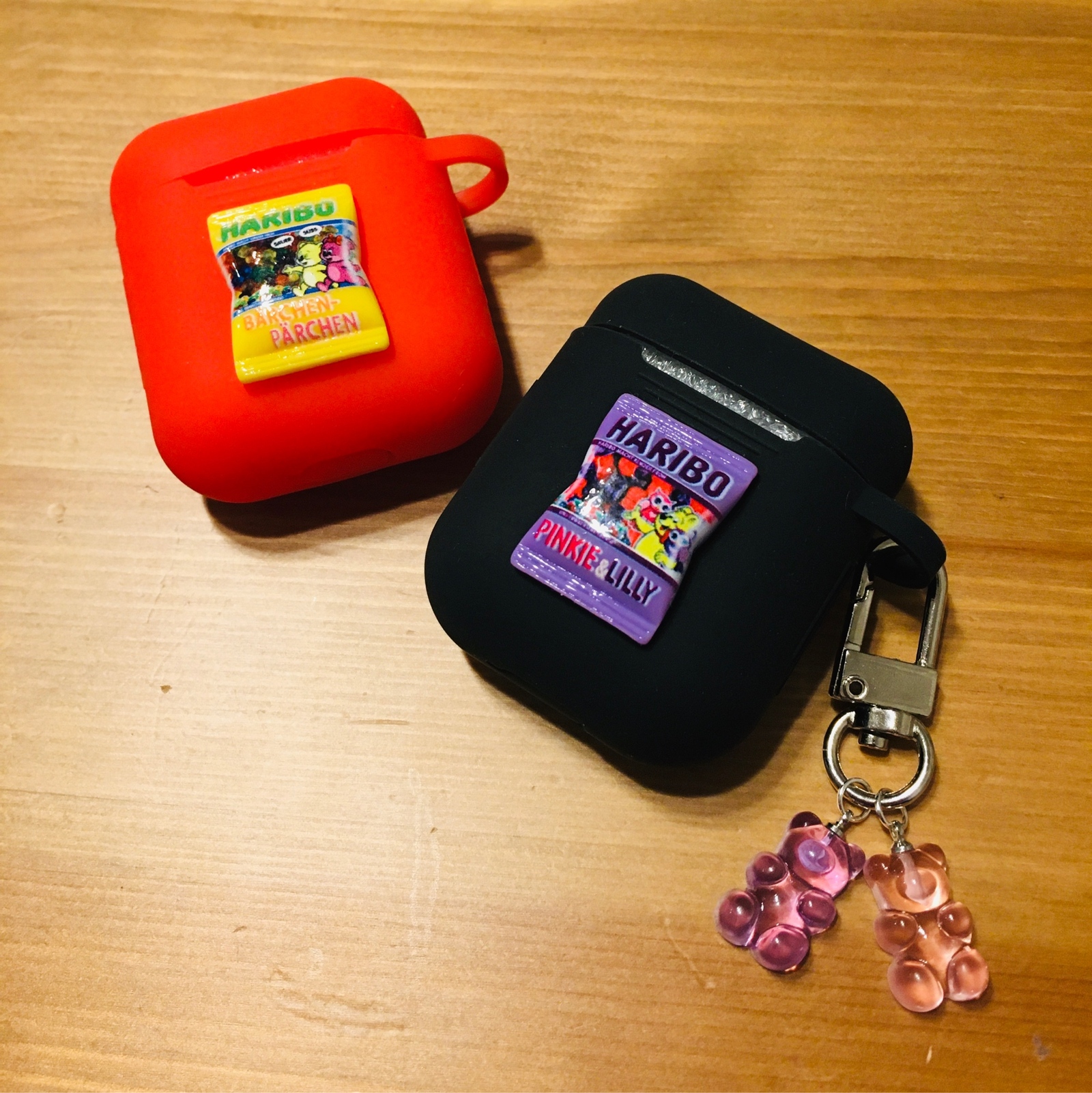 送料込み】Airpods ケース ハリボ HARIBO シリコンケース - MAMR'S