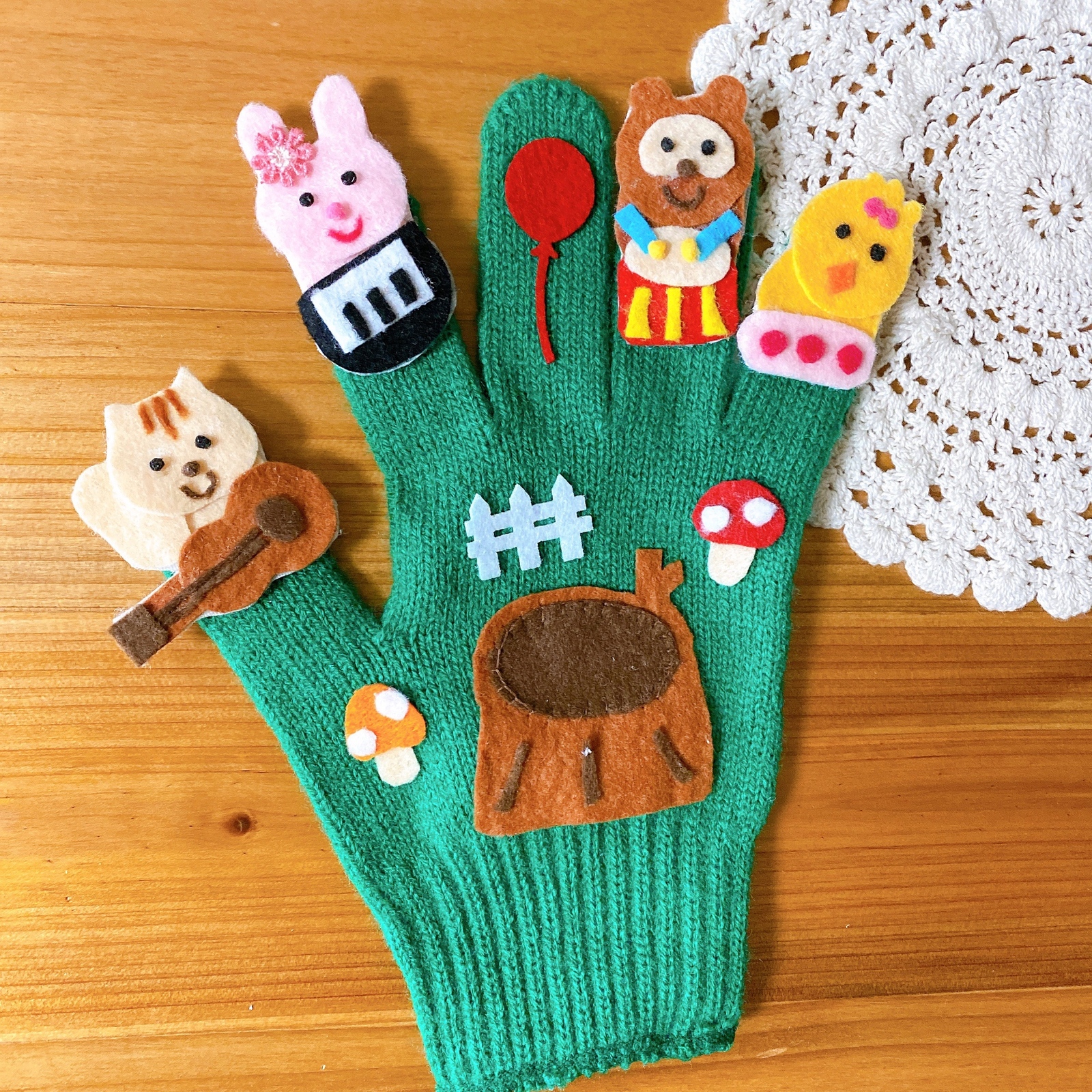 山の音楽家♪手袋シアター☺︎ - Raise children | minne byGMOペパボ