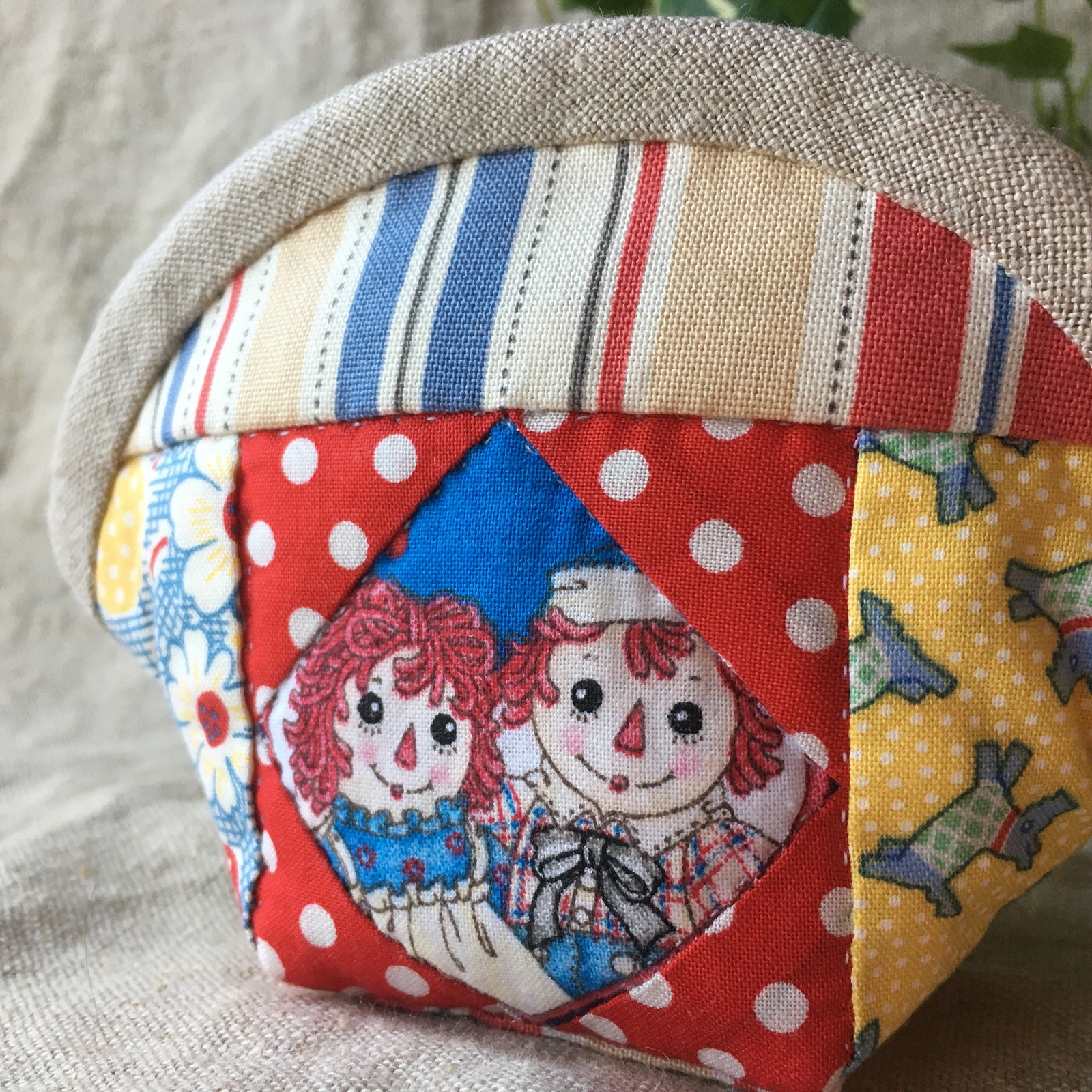 パッチワークキット ラガディアン＆アンディ シェル型ポーチ