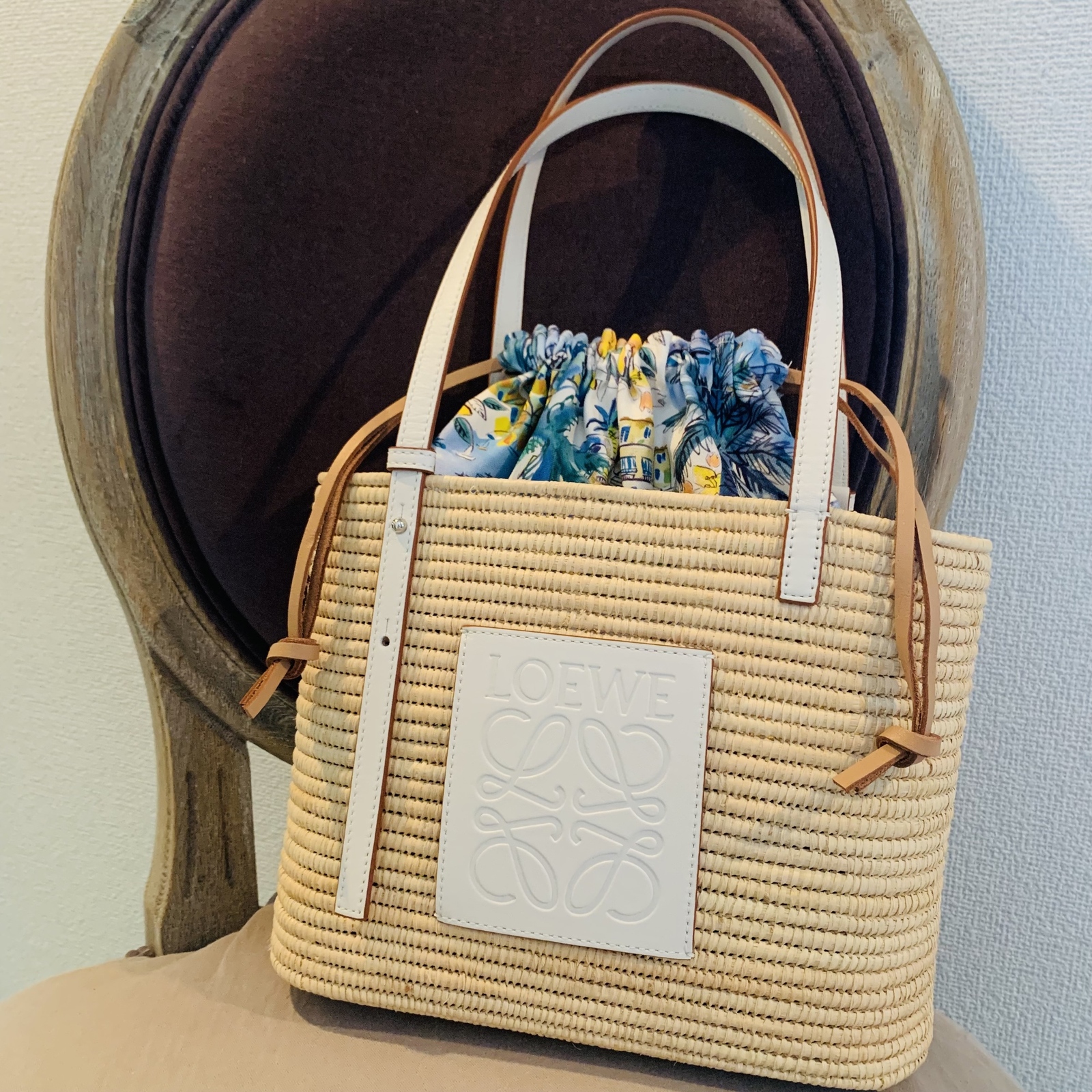 ロエベ巾着袋 LOEWEかごバック Liberty - FUWA04'S GALLERY | minne