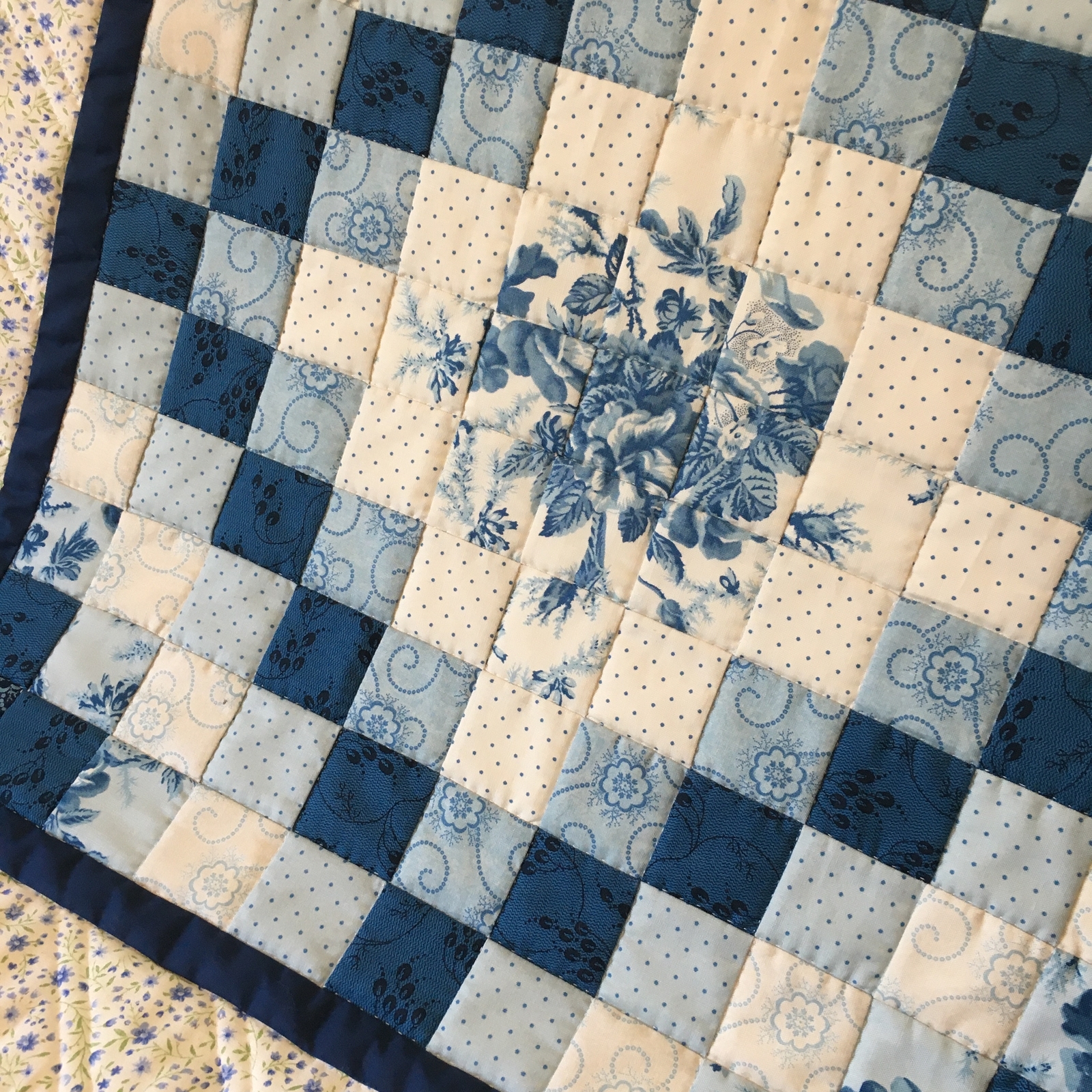 パッチワークタペストリー 藍2109 - SUZURAN-218'S GALLERY | minne