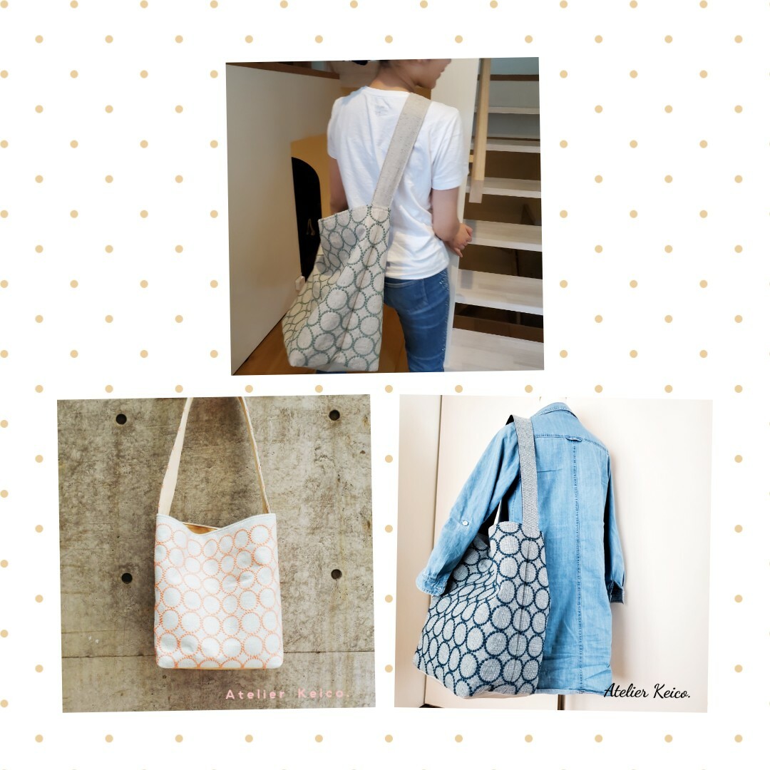 受注作成 ミナペルホネン タンバリン ショルダーバッグ - Atelier