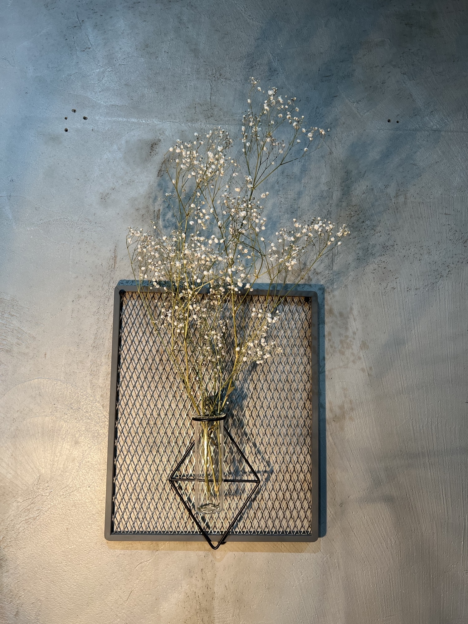 エキスパンドメタル 木枠ディスプレイフレーム(モノトーン