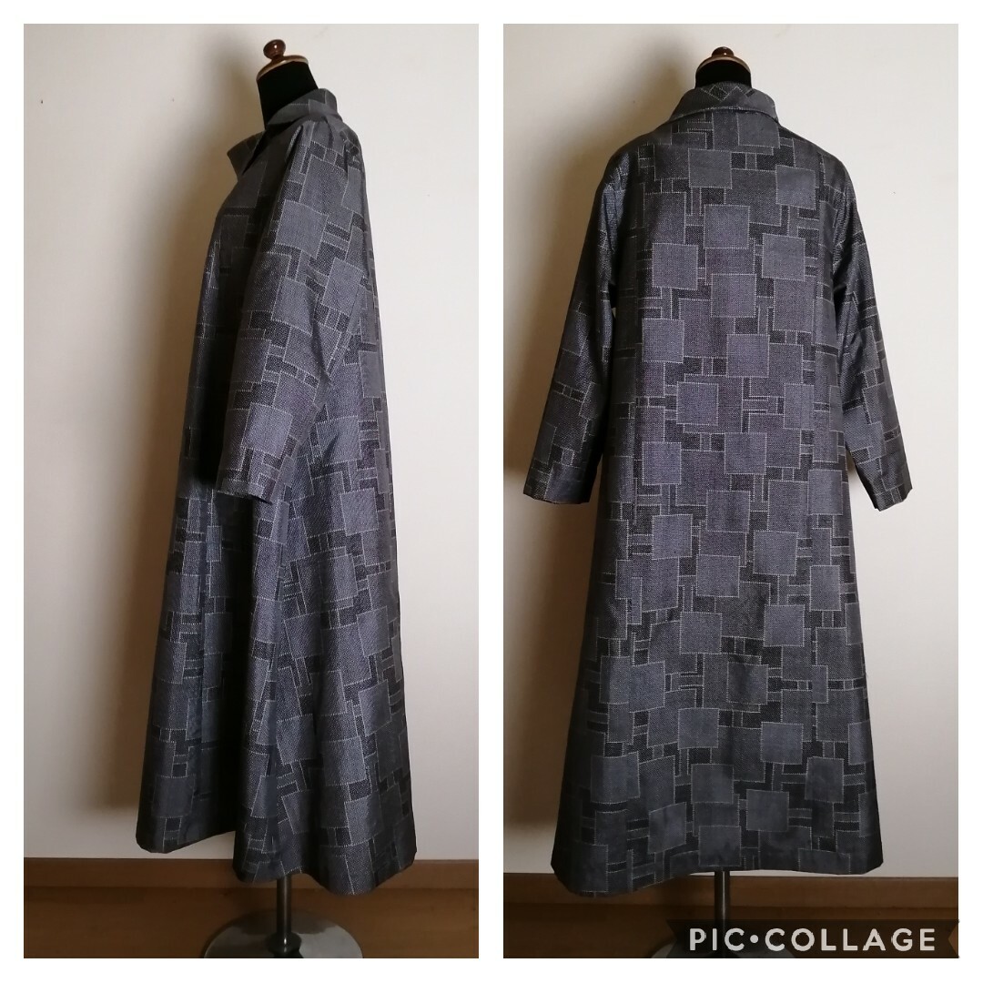 着物リメイク ワンピース 大島紬 M ～L - ZX-ZX-ZX'S GALLERY | minne