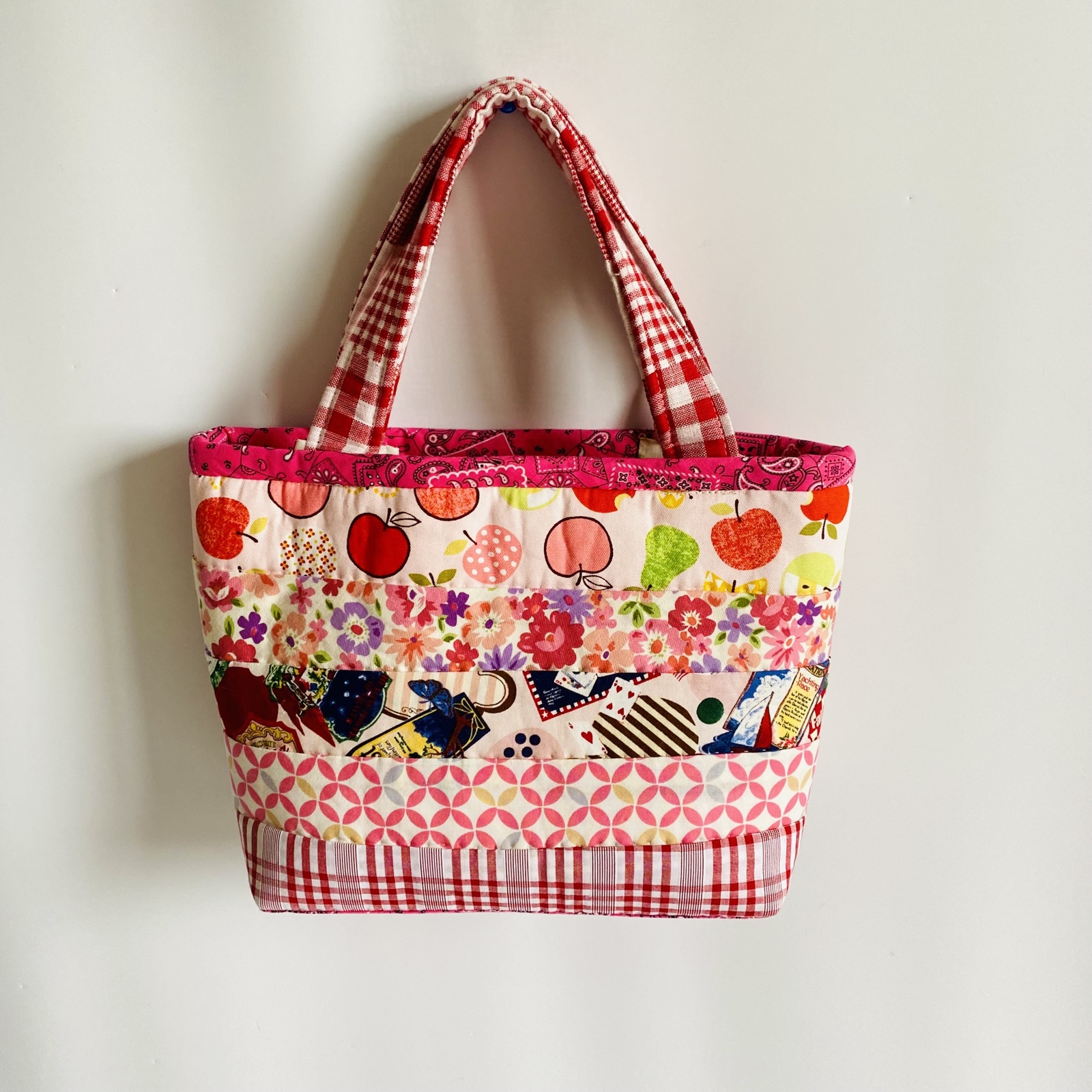 レトロ可愛いパッチワークトート❤️ - TUKURU-181'S GALLERY | minne