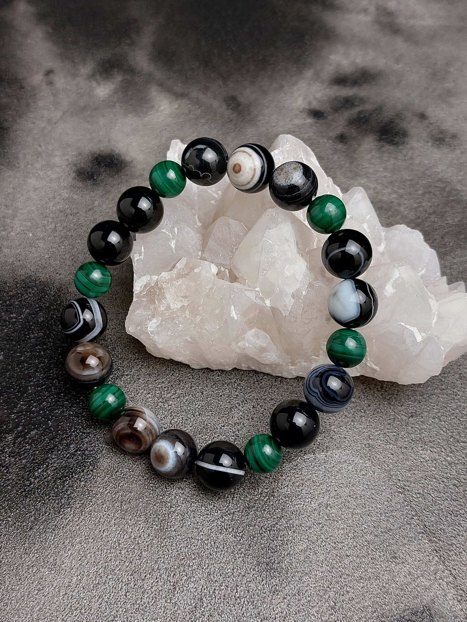 魔よけ】・【厄よけ】/【お寺で御祈祷済み 天然石ブレスレット】/天眼