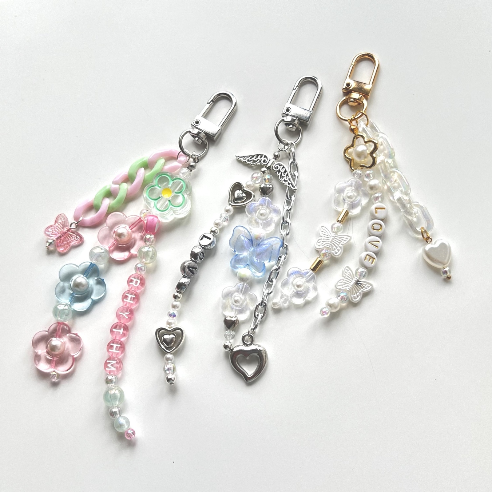 ｵｰﾀﾞｰ》オリジナルスマホキーリングハンガー🌸 - ふらふぃ〜る