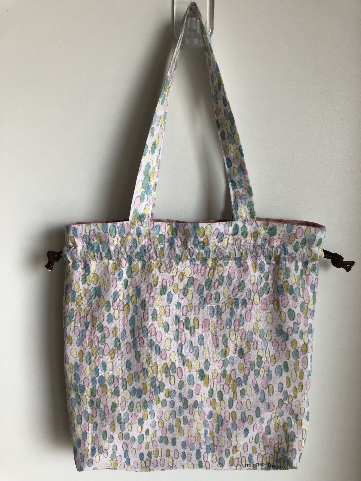 ミナペルホネンハンドメイド 巾着バッグ - made by Y | minne byGMO