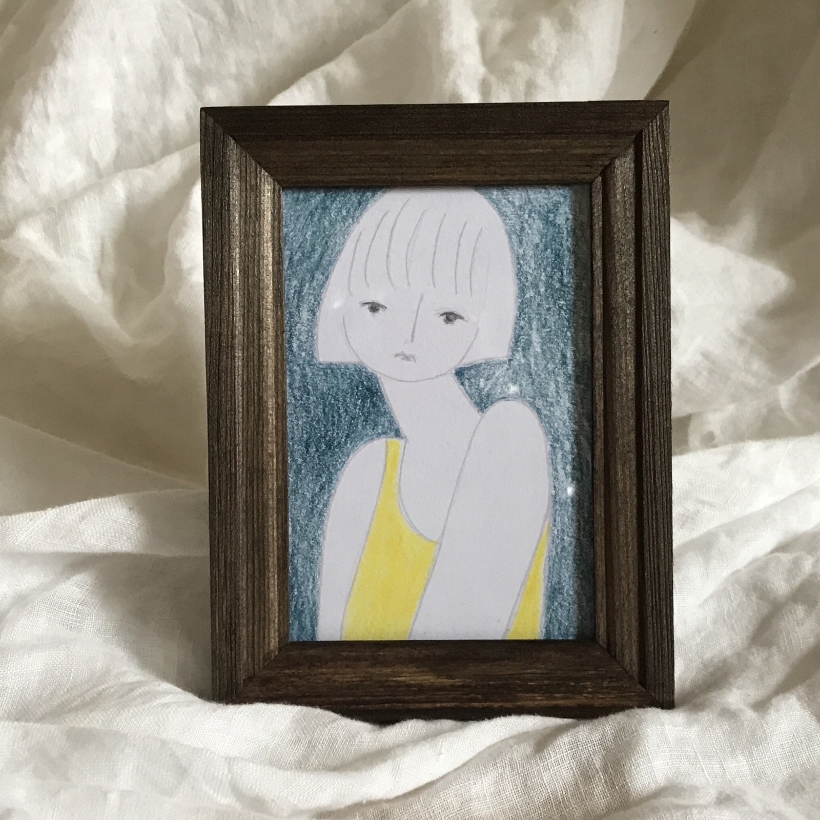 色鉛筆画 額付き(写真サイズ) - 43LABEL'S GALLERY | minne byGMO